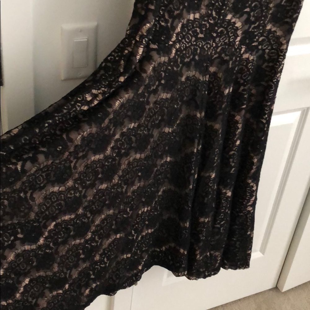 Betsy & Adam Lace Mermaid Gown - Picture 4 of 4